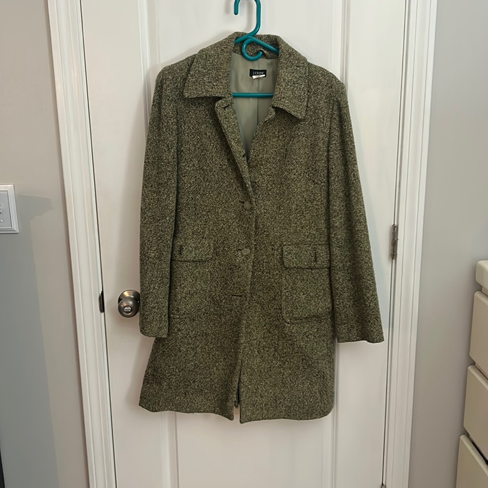 COPY - J.Crew retro style pea coat